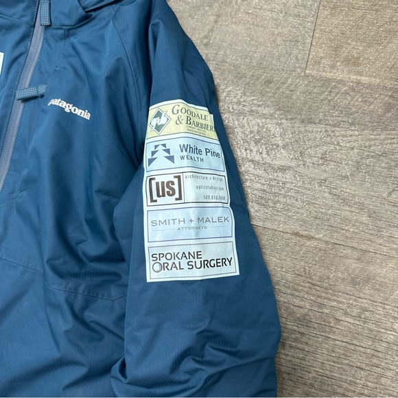 Patagonia Snow shot Jacket Grow Fit Size M (10) SARS Alpine Team 2022 - Picture 3 of 12